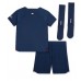 Billige Paris Saint-Germain Børnetøj Hjemmebanetrøje til baby 2023-24 Kortærmet (+ korte bukser)